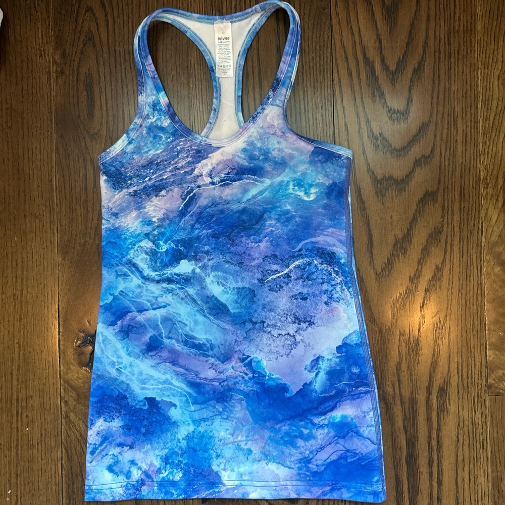 Ivivva Blue and Purple Tank Top
